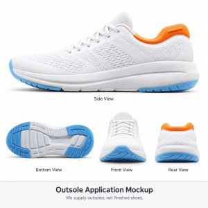 EVA-10182 EVA & TPR Bonded Sole for Footwear Manufacturing