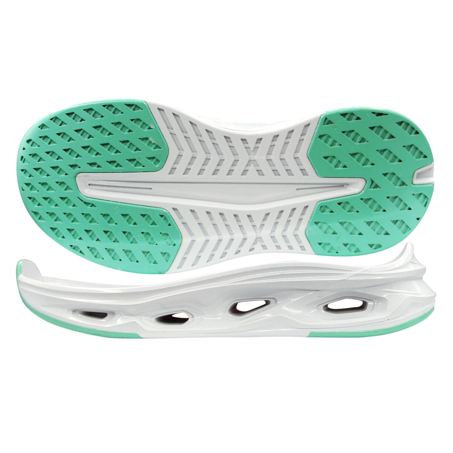 EVA-10293 EVA & TPR Bonded Sole for Footwear Manufacturing