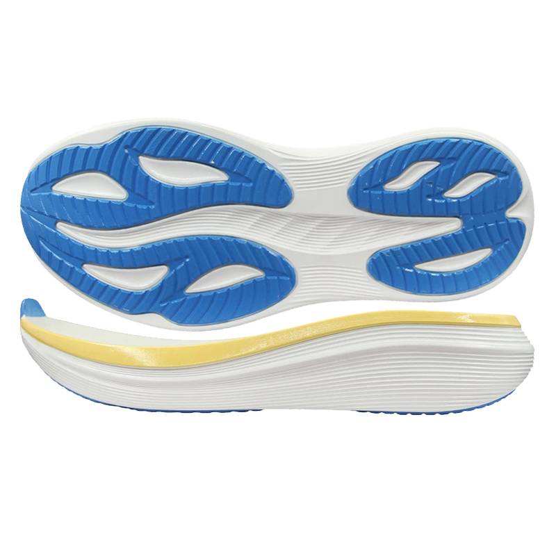 MD-29157 MD & Rubber Co-Molded Sole for Footwear Manufacturing