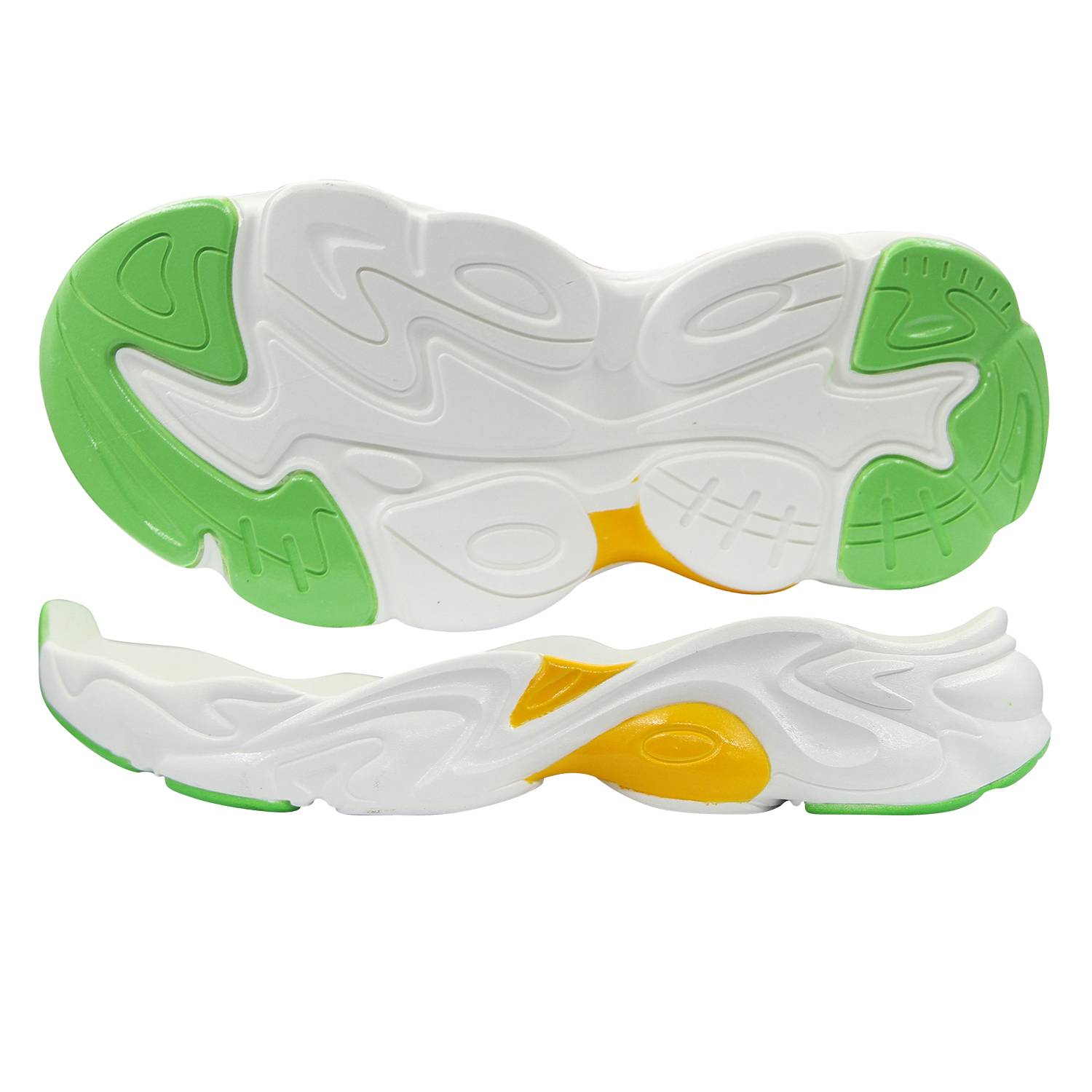 MD-29169 MD & Rubber Co-Molded Sole for Footwear Manufacturing