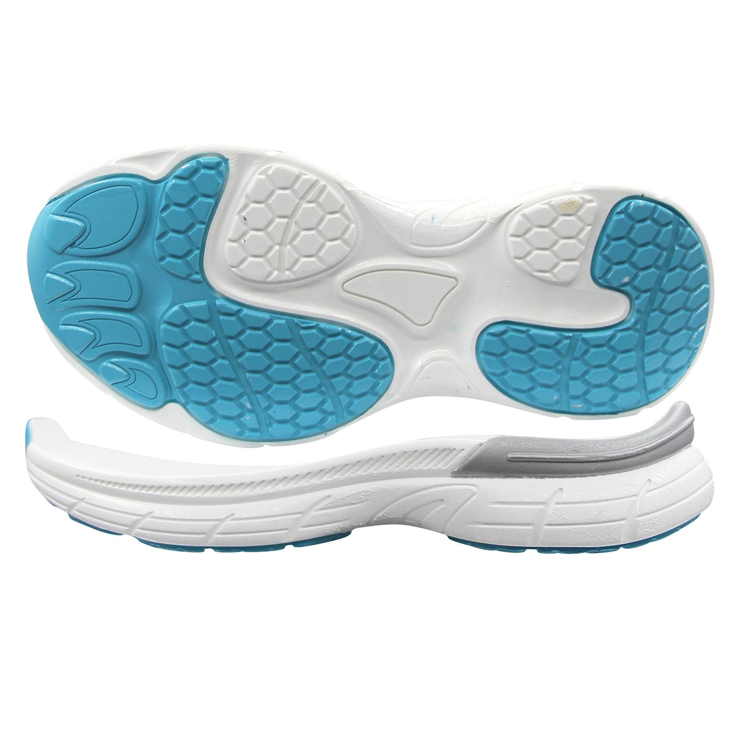 MD-29173 MD & Rubber Co-Molded Sole for Footwear Manufacturing