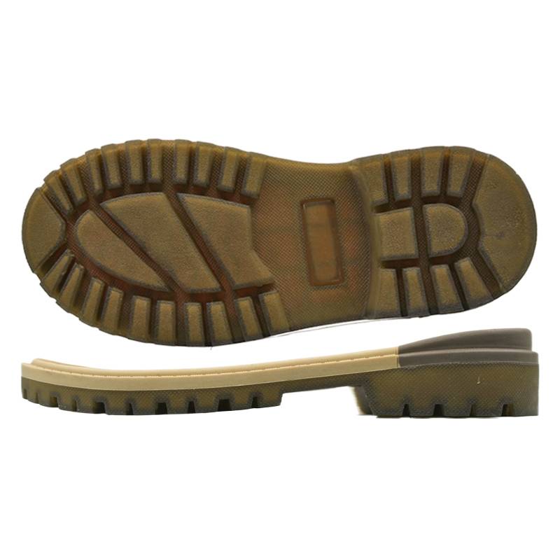 TPR-4007 TPR Hiking and Work Sole for Footwear Manufacturing