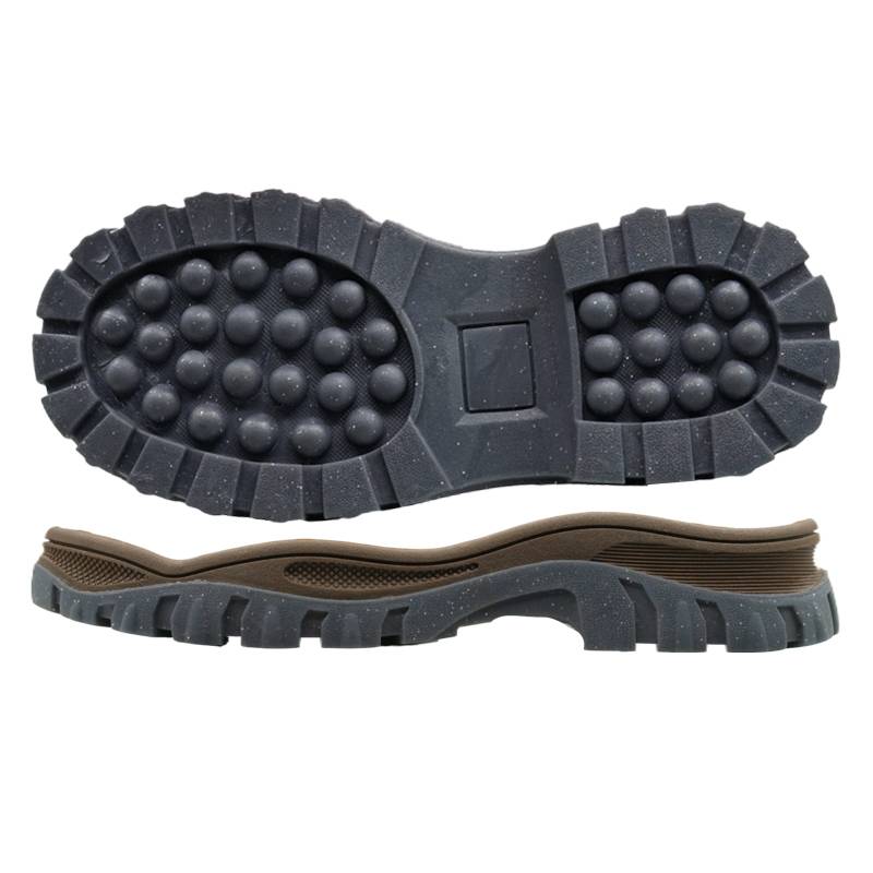 TPR-4018 TPR Hiking and Work Sole for Footwear Manufacturing